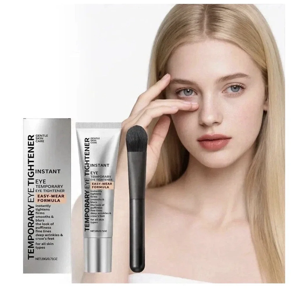 Instant Eye Temporary Eye Tightener Firming Cream with Brush 20g 0.71oz NEW